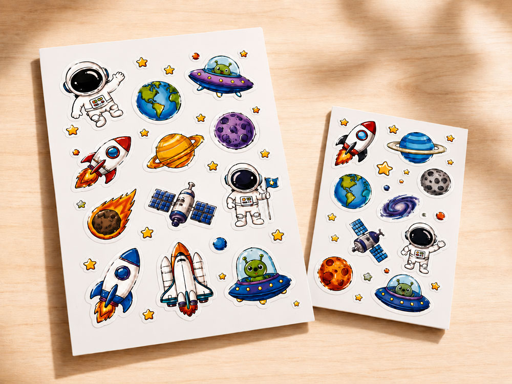 Thumbnail Sticker Sheet